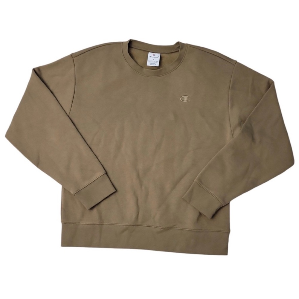 unisex Champion Crewneck in Brown